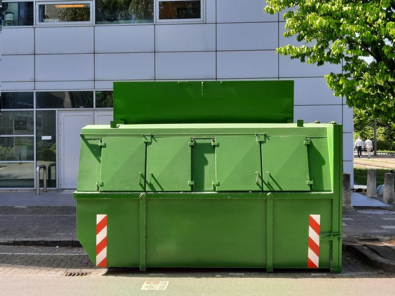 Dumpster rental crew working near Waterloo
